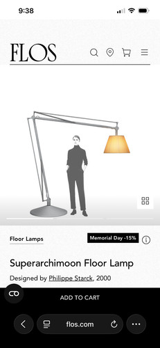 Flos superarcimoon floor - flos,