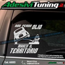 Adesivo Fiat 500 OLD Non Perdo