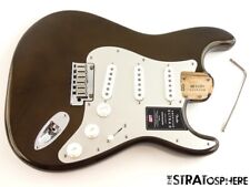 Fender American Ultra II Stratocaster Strat, CORPO CARICO ontano USA, Texas Tea