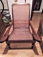 GRANDE POLTRONA RUSTICA ANNI 50 PAGLIA VIENNA ITALY VINTAGE BRACCIOLI GIREVOLI