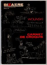 BIZARRE - N 42 - 1966 - CARNET DE CROQUIS