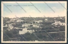 Brindisi Laureto Villeggiatura di Fasano PIEGHINA cartolina ZB6094