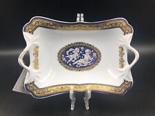 Centrotavola soprammobile vaso portafrutta Belle Epoque angeli putti oro vintage