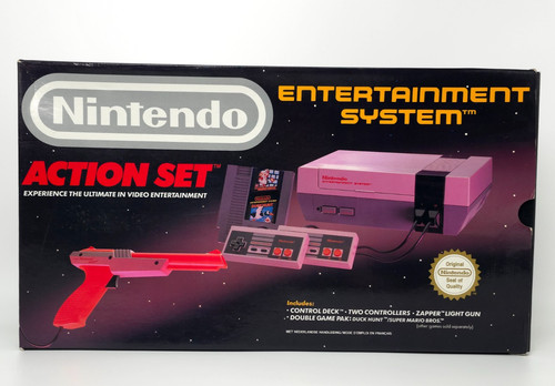 Nintendo nes action set - nes,