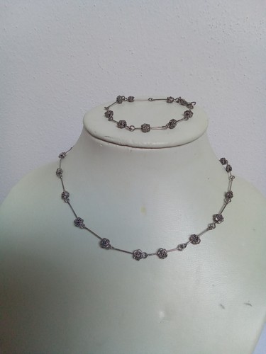 Set collana bracciale - e,