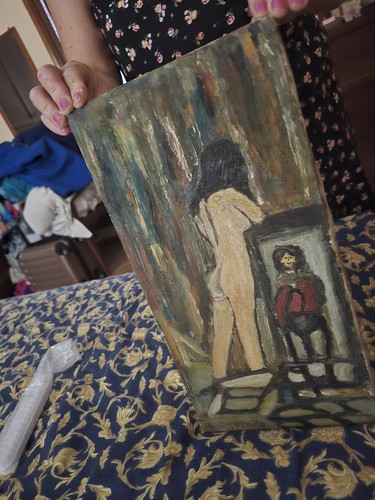 Quadro olio tela - olio,