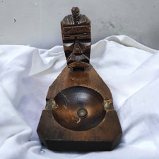 Posacenere Tiki Totem in legno