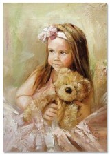 BAMBINA e orsacchiotto