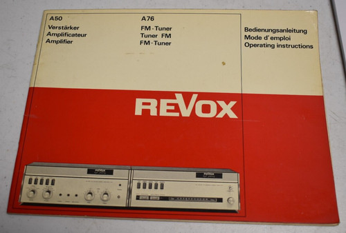 Amplificatore originale revox - amplificatore,