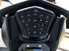 Fanale posteriore led nero - a,