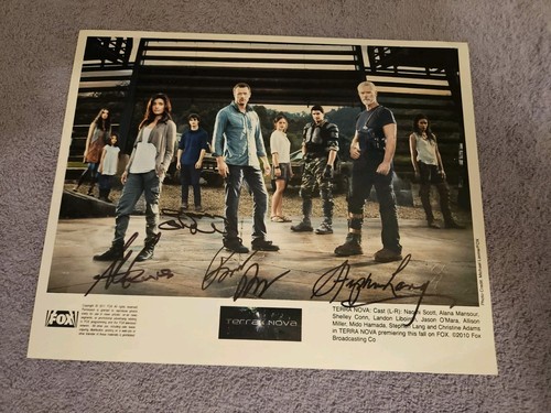 Terra nova cast foto - cast, firmata