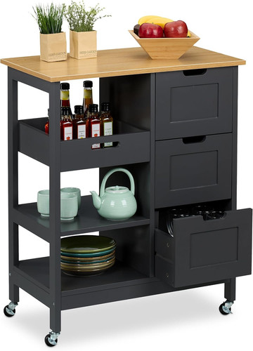 Carrello cucina con ruote - cucina,