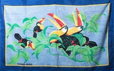 Telo mare HERMES Toucan 90 x
