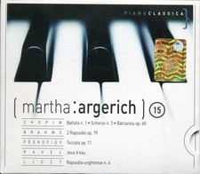 ARGERICH - CHOPIN, BRAHMS, PROKOFIEV, RAVEL, LISZT  (PIANO 15) -CD  sconto 10%