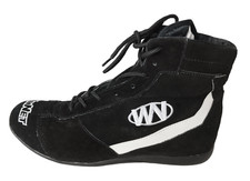 SCARPE STIVALETTI GO KART AUTO RALLY IN PELLE  ADULTO O BAMBINO BIMBO GO-KART