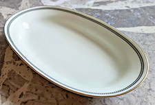 Piatto Ciotola Ovale Richard Ginori decoro Blu Oro Cm 21,5 x 13 x 3,5