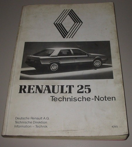 Technische information renault - information,