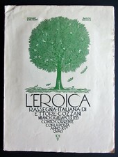 1927 L'EROICA Ettore Cozzani