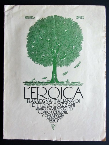 1927 eroica ettore cozzani - l'eroica,