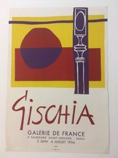 Gischia Galerie de France 1954