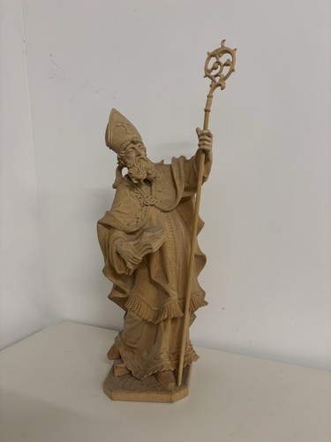 Santo vescovo scultura - santo, in