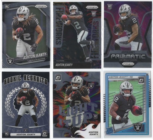 Lotto carte ashton jeanty - 11,