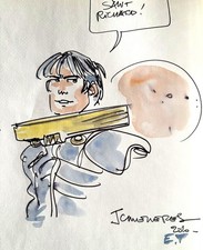 DEDICACE COULEUR JC MEZIERES -