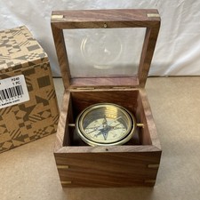 Bussola cardanica marina in