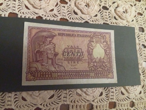100 lire italia - 100,