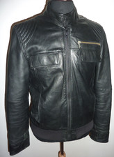 ZARA Giacca Biker Vera Pelle