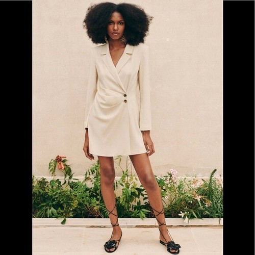 New zara linen - linen, blazer