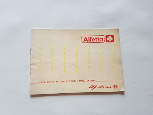 Alfa romeo alfetta - alfa,