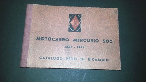 Gilera mercurio 500 1952 - gilera, 1952-53