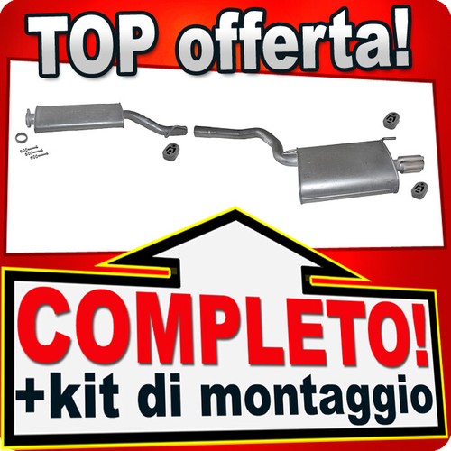 Scarico completo per mercedes - scarico,