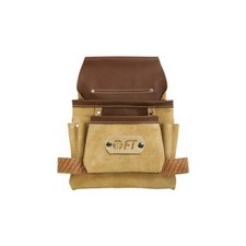 BORSA PER CARPENTIERI EDILIZIA PORTA ATTREZZI IN CUOIO INCLUSI ACCESSORI