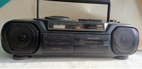 Radio boombox stereo aiwa - radio,