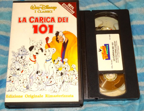 Vhs carica dei 101 - dei,