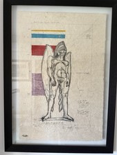 Daniele FALANGA  opera Unica Tecnica Mista su carta di riso