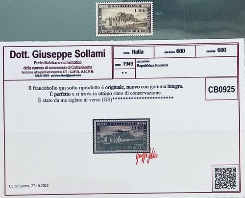 Repubblica 1949 centenario