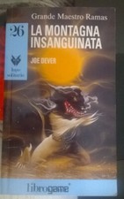 librogame  LA MONTAGNA INSANGUINATA n.26  Lupo solitario  Settembre 1997  nuovo