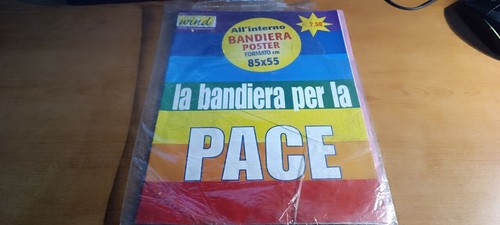 Poster bandiera per - la, pace