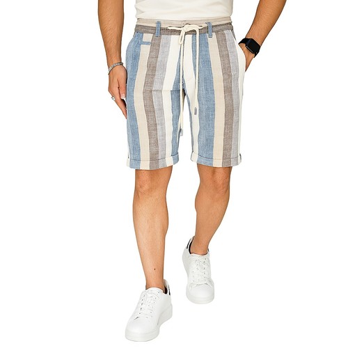 Pantalone corto lino uomo - corto,
