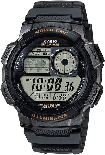 Orologio casio 1000w 1avdf - casio, ae-1000w-1avdf