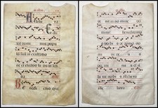 Antifonario Pergamena Vellum