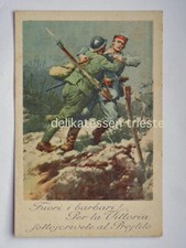 Achille BELTRAME 1 ww 1918 propaganda prestito Irredentismo cartolina *