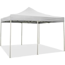 GAZEBO RICHIUDIBILE 3x6m PIEGHEVOLE A FISARMONICA PVC IMPERMEABILE MERCATO FIERA