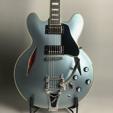 Epiphone Shinichi Ubukata ES-355 Custom Bigsby ver.02 Pelham Blue nuovo di zecca