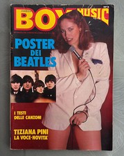 BOY MUSIC SETTIMANALE N.21/22  DEL 1979-POSTER BEATLES+TESTI DELLE CANZONI