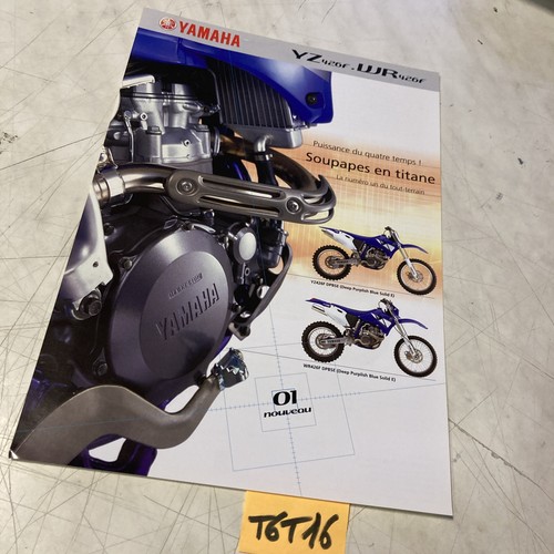 Yamaha yz426f wr426f 2001 moto - 2001,