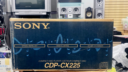 Sony cdp cx210 mega storage - mega,